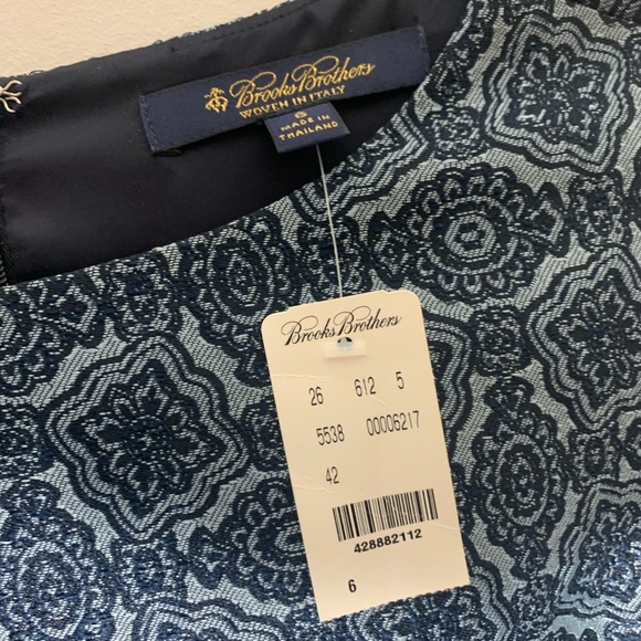 Brooks Brothers Brocade Dress - Picture 3 of 9